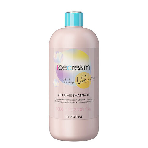 Inebrya Ice Cream Volumizing Shampoo For Thin Hair 1000 ml