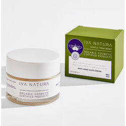 Iva Natura Organik Anti-Acne Silky Cream 50 ml - Thumbnail
