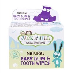 Jack And Jill Natural Baby Gum&Tooth Wipes 25Adet - Thumbnail