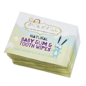 Jack And Jill Natural Baby Gum&Tooth Wipes 25Adet