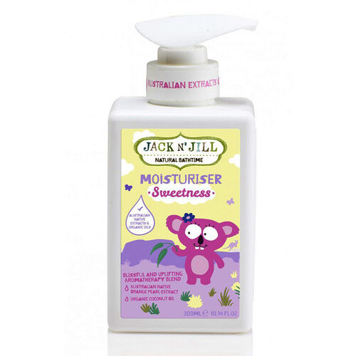 Jack and Jill Natural Bathtime Moisturiser Sweetness 300ml