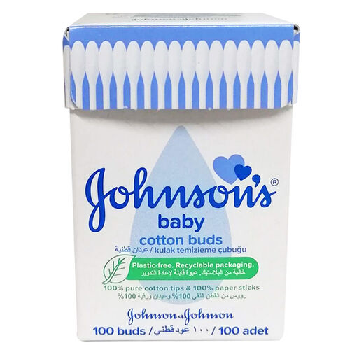 Johnsons Cotton Buds Kulak Temizleme Çubuğu 100 Adet
