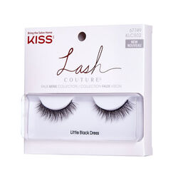 Kiss Lash Couture Faux Mink Komple Takma Kirpik - KLCS02C - Little Black - Thumbnail