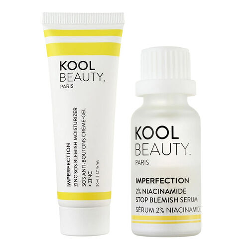Kool Beauty Niacinamide Zinc Imperfection Kit