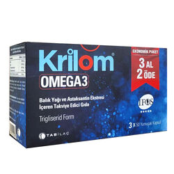 Krilom Omega3 50 Yumuşak Kapsül 3 AL 2 ÖDE - Thumbnail