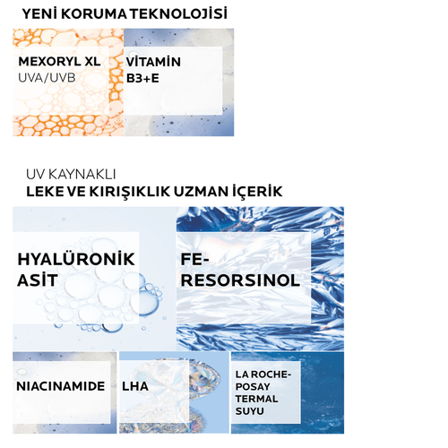 La Roche Posay Anthelios Age Correct SPF50+ Yaşlanma Karşıtı Renkli Yüz Güneş Kremi 50 ml