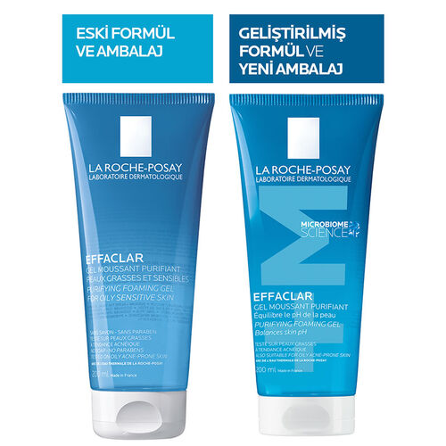 La Roche Posay Effaclar Jel Yağlı Ve Akneye Eğilimli Ciltler için Yüz Temizleme Jeli 200 ml