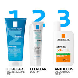 La Roche Posay Effaclar Jel Yağlı Ve Akneye Eğilimli Ciltler için Yüz Temizleme Jeli 200 ml - Thumbnail