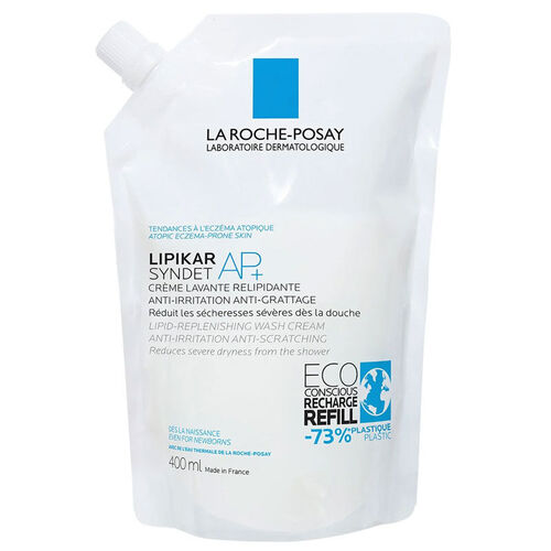 La Roche Posay Kuru Ciltler İçin Lipikar Syndet Ap+ Vücut Yıkama Jeli 400 ml - Refill