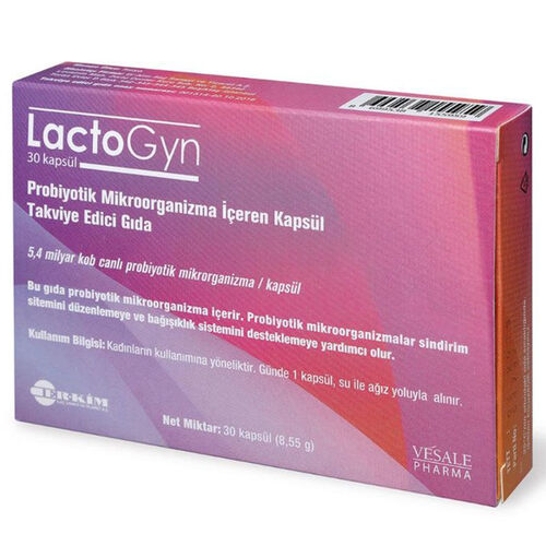 Lactogyn Probiyotik 30 Kapsül