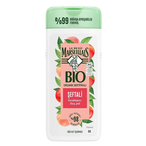 Le Petit Marseillais Bio Organik Şeftali Ferahlatıcı Duş Jeli 400 ml