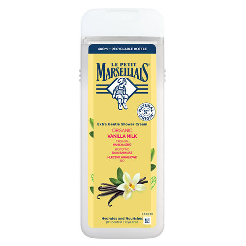 Le Petit Marseillais Organik Vanilya Sütü Duş Jeli 400 ml