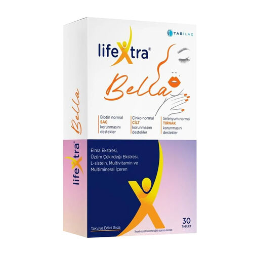 LifeXtra Bella Takviye Edici Gıda 30 Tablet
