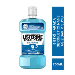 Listerine Total Care Stay White Ağız Gargarası 250 ml - Thumbnail