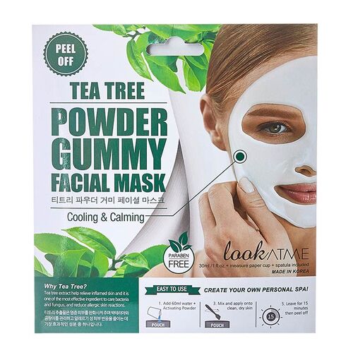 Look At Me Tea Tree Powder Soğutucu Yüz Maskesi
