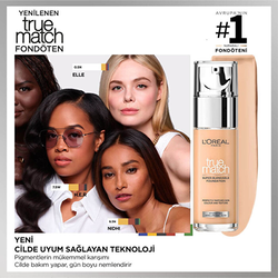 Loreal Paris Fondöten True Match 2N Neutral Undertone 30 ml - Thumbnail