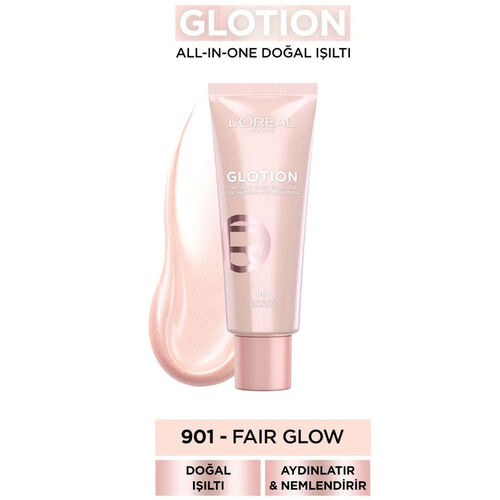 Loreal Paris Glotion Natural Glow Aydınlatıcı No:901 Fair Glow 40 ml