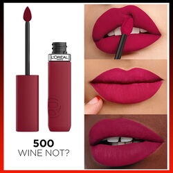 Loreal Paris Infailible Matte Resistance Likit Mat Ruj - 500 Wine Not - Thumbnail