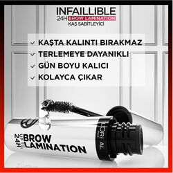 Loreal Paris Infaillible 24H Brow Lamination Şeffaf Kaş Sabitleyici 5 ml - Thumbnail