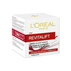 Loreal Paris Revitalift Eye Cream Kırışıklık Karşıtı Sıkılaştırıcı Göz Kremi 15 ml - Thumbnail