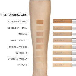 Loreal Paris True Match Concealer 6.8 ml - 2N Vanilla - Thumbnail