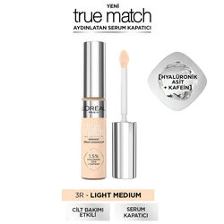 Loreal Paris True Match Radiant Serum Concealer 3R 11 ml - Thumbnail