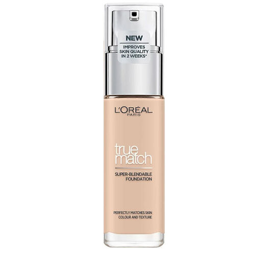 LOreal Paris True Match Super Blendable Fondöten 30 ml - 1R 1C - Rose Ivory