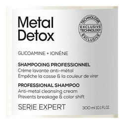 Loreal Professionnel Metal Detox İşlem Görmüş ve Yıpranmış Saçlar İçin Metal Karşıtı Arındırıcı Şampuan 300 ml - Thumbnail