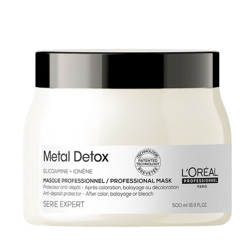 Loreal Professionnel Metal Detox İşlem Görmüş ve Yıpranmış Saçlar İçin Metal Karşıtı Koruyucu Maske 500 ml