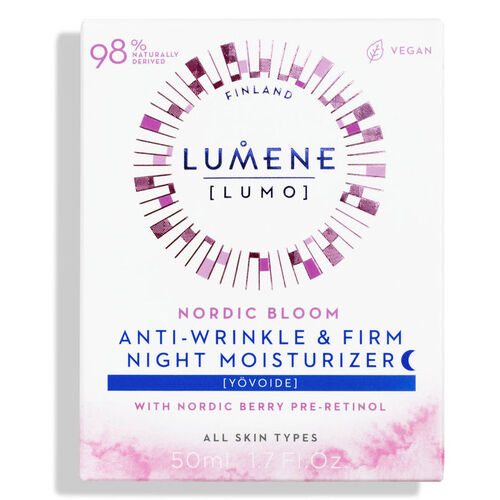 Lumene Nordic Bloom Kırışıklık Karşıtı ve Sıkılaştırıcı Gece Bakım Kremi 50 ml