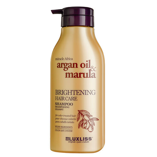 Luxliss Argan Oil Marula Brightening Hair Care Shampoo 500 ml