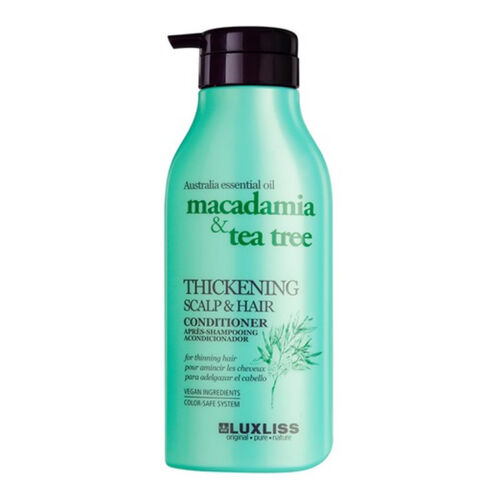 Luxliss Thickening Macadamia Tea Tree Thickening Scalp- Hair Conditioner 500 ml