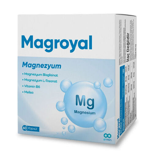 Magroyal Magnezyum 60 Kapsül