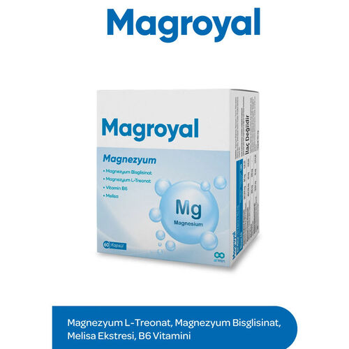 Magroyal Magnezyum 60 Kapsül