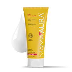 Mamaaura Baby Cleansing Milk 200 ml - Thumbnail