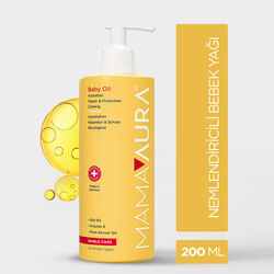 Mamaaura Baby Oil 200 ml - Thumbnail