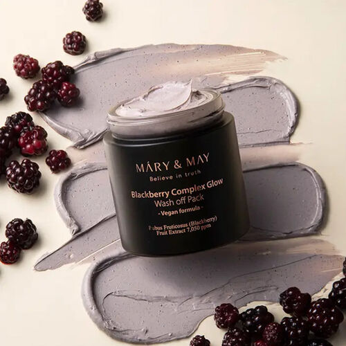 Mary May Blackberry Glow Wash Off Pack 125 ml