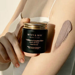 Mary May Blackberry Glow Wash Off Pack 125 ml - Thumbnail