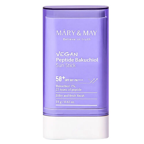Mary May Vegan Peptide Bakuchiol Sun Stick Spf 50+ PA++++ 18 g