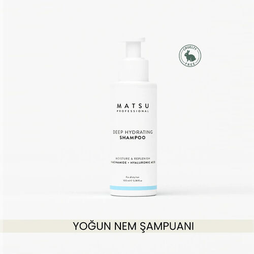 Matsu Deep Hydrating Besleyici ve Nemlendirici Şampuan Seyahat Boy 100 ml