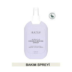 Matsu Miracle Conditioning Elektriklenme Karşıtı Kolay Tarama Saç Spreyi 200 ml - Thumbnail