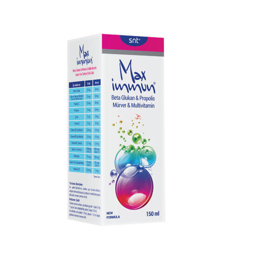 Max Immun Multivitamin Sıvı Takviye Edici Gıda 150 ml - Şurup