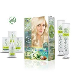 Maxx Deluxe Natural Beauty Saç Boyası 0.1 Platin Sarısı - Thumbnail