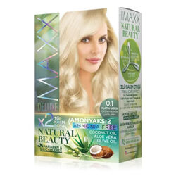 Maxx Deluxe Natural Beauty Saç Boyası 0.1 Platin Sarısı - Thumbnail