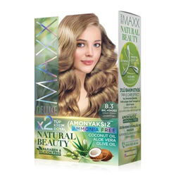 Maxx Deluxe Natural Beauty Saç Boyası 8.3 Bal Köpüğü - Thumbnail