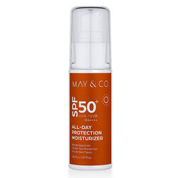 May Co All-Day Protection Moisturizer Spf50+ PA++++ 50 ml - Thumbnail