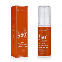 May Co All-Day Protection Moisturizer Spf50+ PA++++ 50 ml - Thumbnail