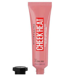 Maybelline Cheek Heat Likit Allık - 30 Coral Amber 10 ml - Thumbnail