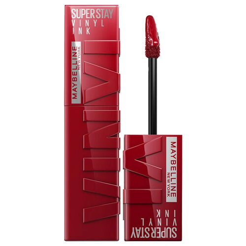 Maybelline New York Super Stay Vinyl Ink Likit Parlak Ruj - 10 Lippy