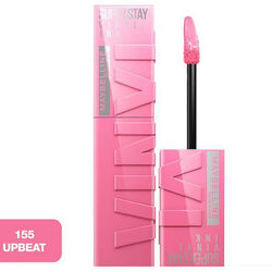 Maybelline New York Super Stay Vinyl Ink Likit Parlak Ruj - 155 Upbeat - Thumbnail